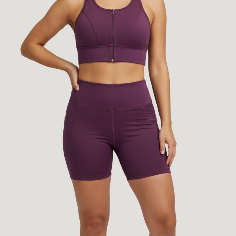 Short Runner con bolsillos