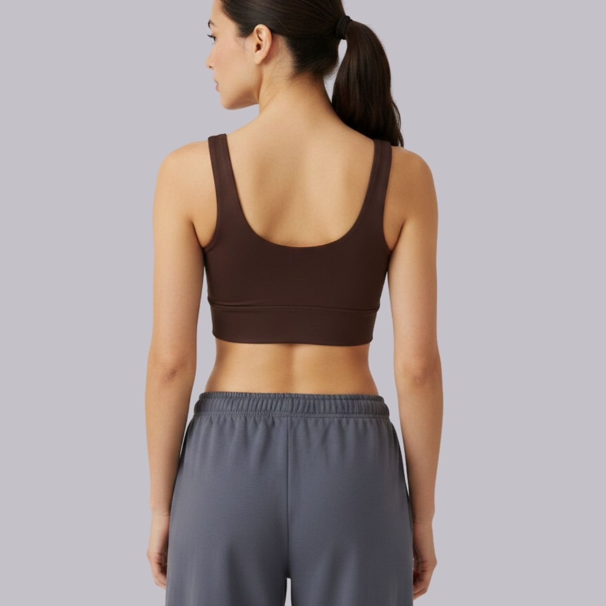 Peto Running - vista frontal marrón
