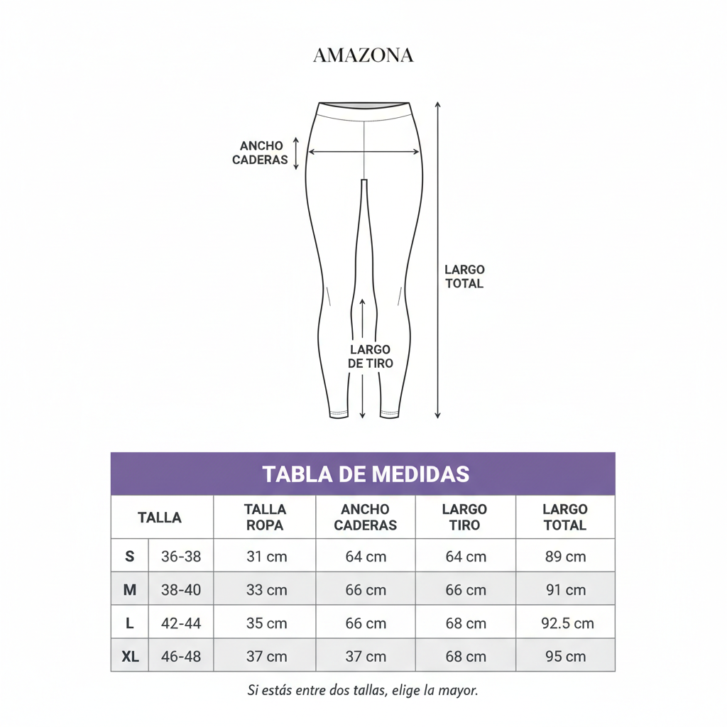 Afiche Tabla Medidas Morgana