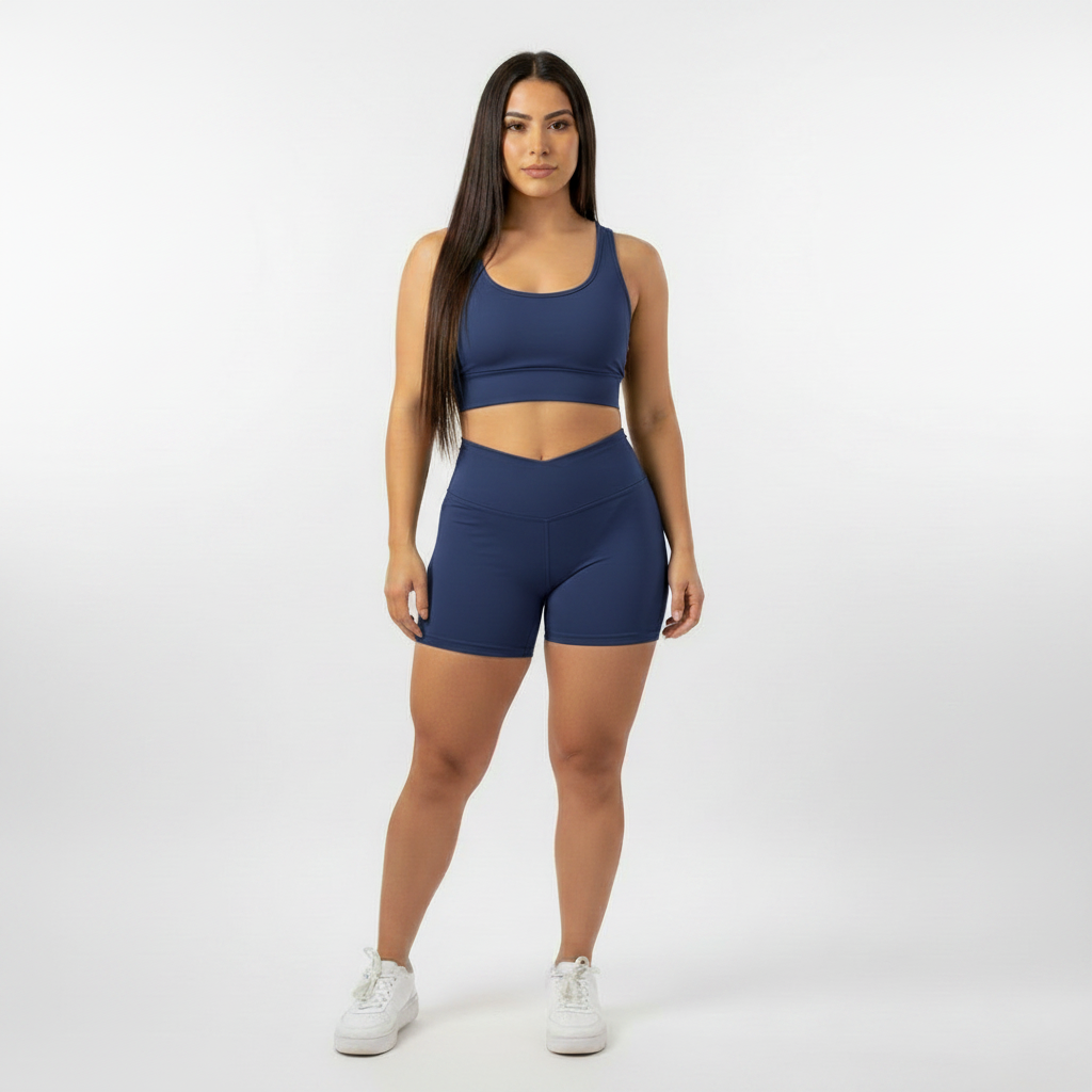 Azul marino - Short Básico