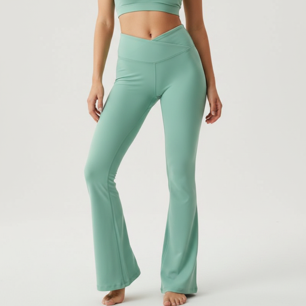 Calza Flare Nix Verde Pistacho