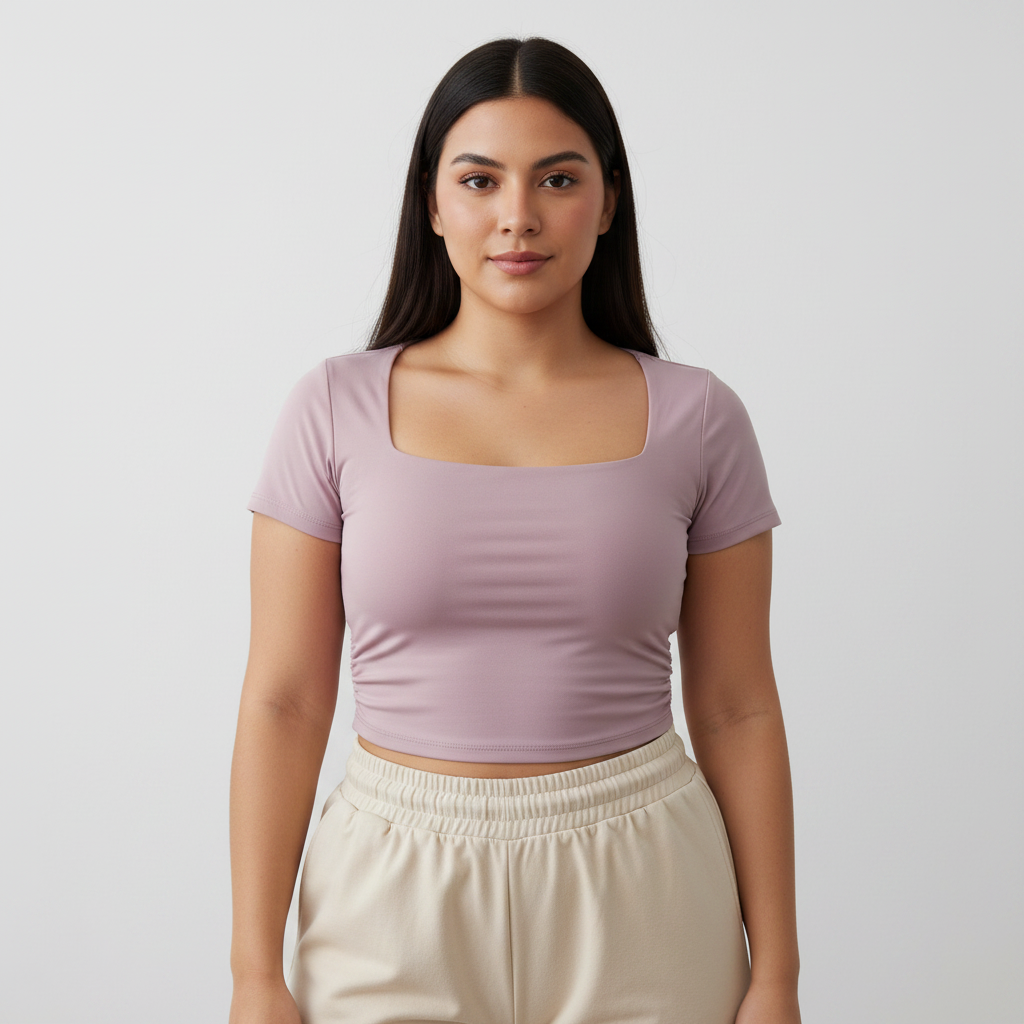 Polera Roma Rosa - Frente