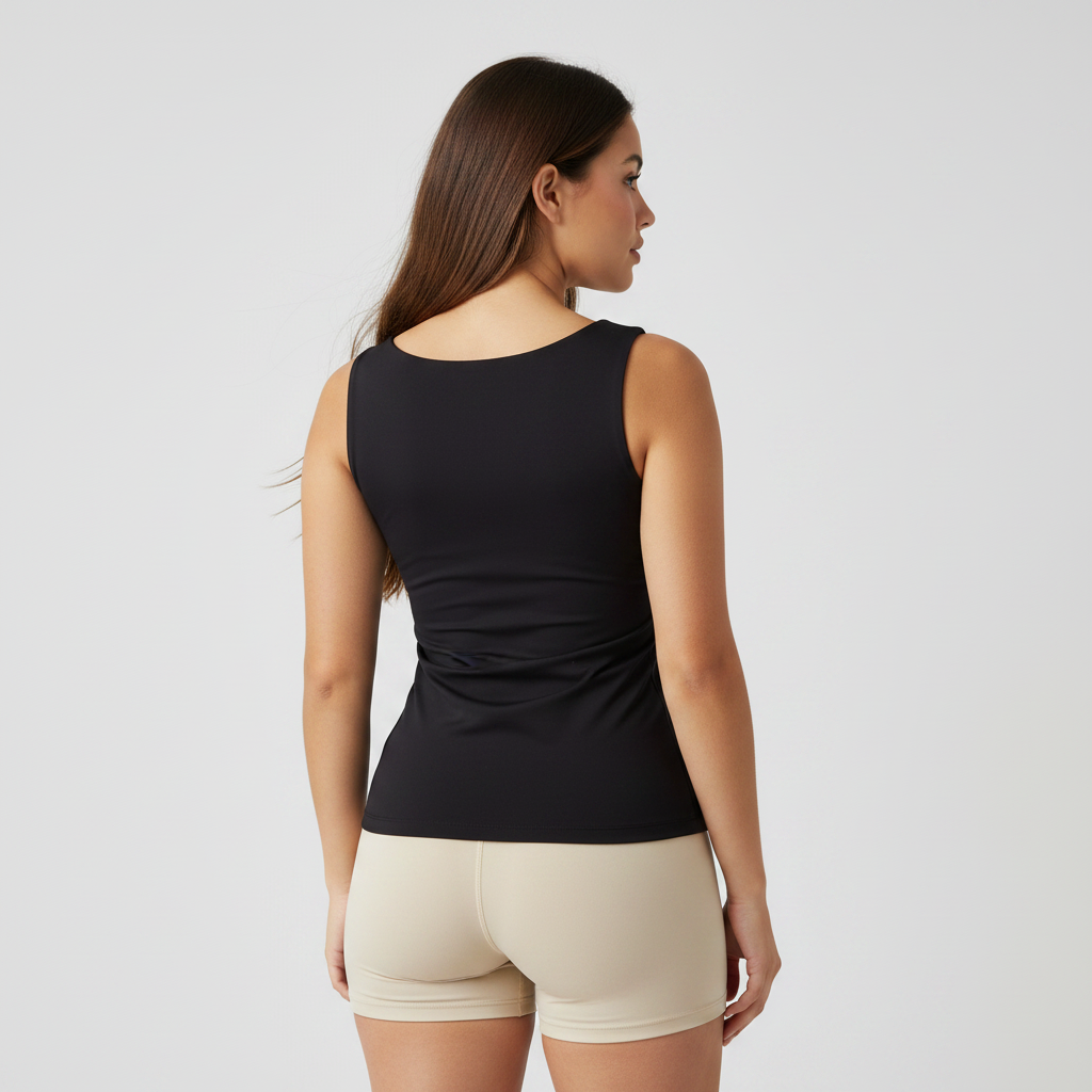 Top Circe Negro - Espalda