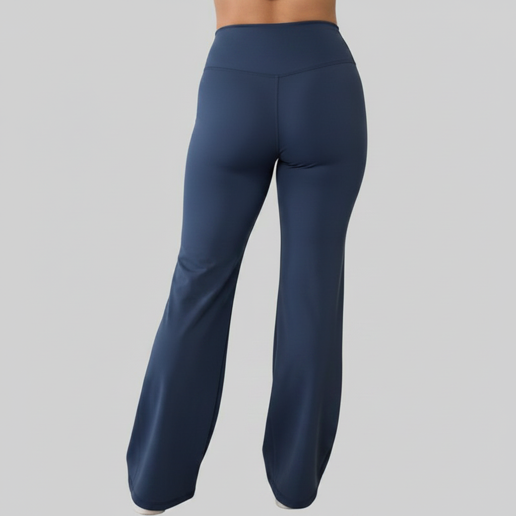 Flow Pants Azul Francia - Vista Trasera