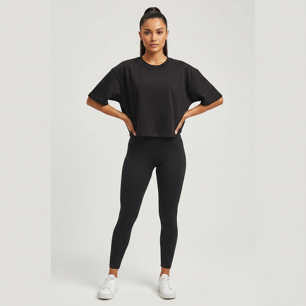 Polera Básica Negra