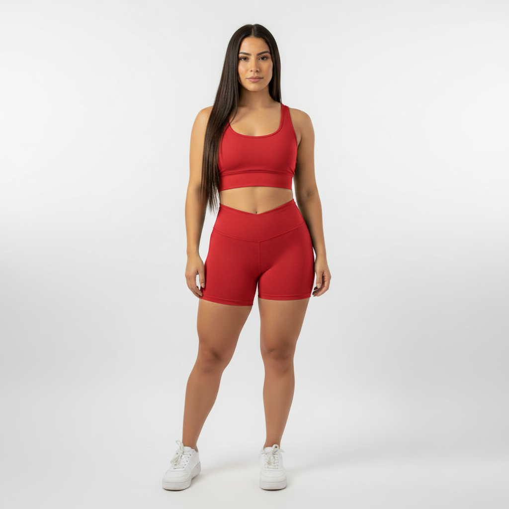 Rojo italiano - Short Básico